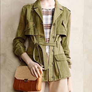 Badass Anthropologie Army Jacket